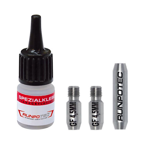 RUNPOTEC Reparatur-Set für 4,5mm Glasfaser 20250